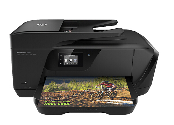 惠普（HP）OfficeJet 7510 惠商系列宽幅一体机 （打印 复印 扫描 传真）