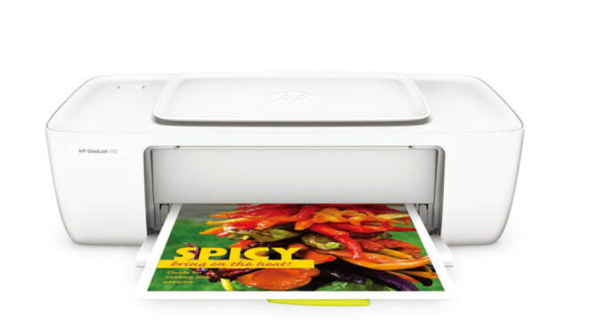 惠普（HP）DeskJet 1112 彩色喷墨打印机