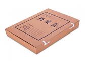 得力5620牛皮纸档案盒(黄)(1袋=10个)2包
