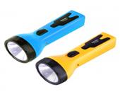 得力3662LED充电式手电筒(混)(只)13*5.2cm 300mAh