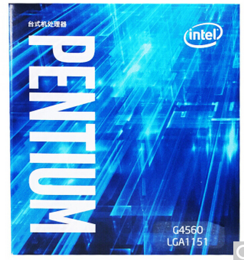 英特尔（Intel）奔腾双核G4560 盒装CPU处理器