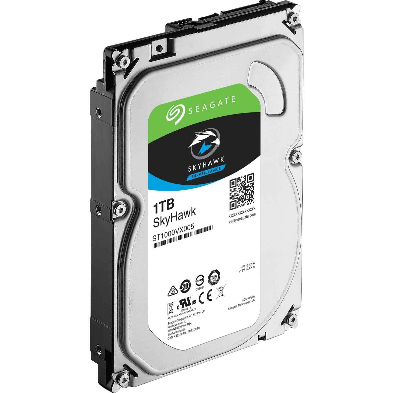 希捷(SEAGATE)酷鹰系列 1TB SATA3 监控级硬盘(ST1000VX005)