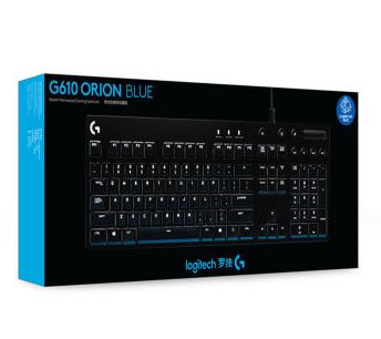 罗技G610 ORION BLUE背光机械游戏键盘-青轴