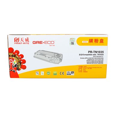 天威(PRINT-RITE) TN1035粉盒 商用装 黑色 1500页 TFB293BPSYJ