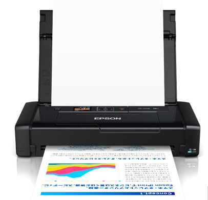 爱普生（EPSON）WF-100 移动便携式 A4彩色喷墨 无线打印机