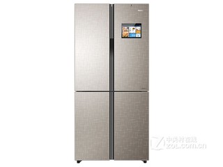 海尔(Haier) BCD-475WDIDU1 475升风冷无霜十字对开门冰箱 智能变频节能 杀菌净味 干湿分储四门冰箱
